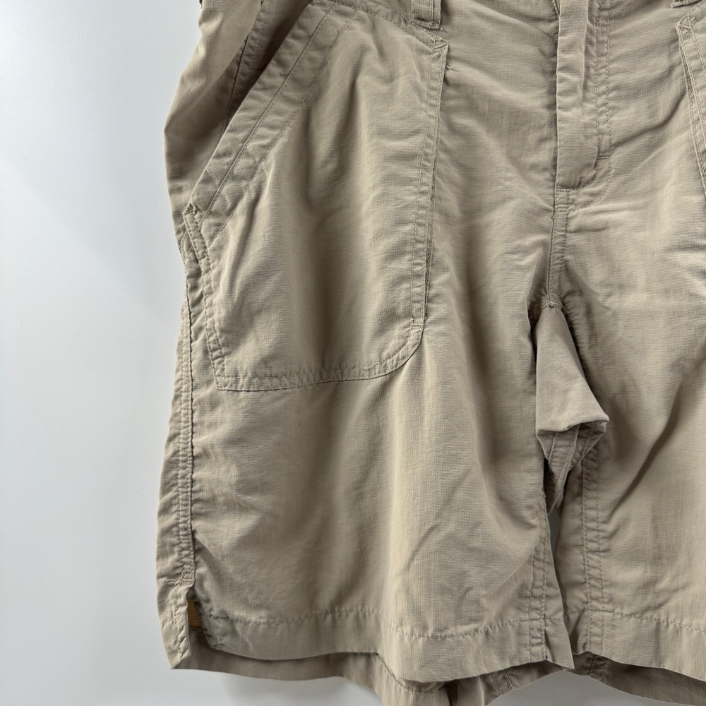 The North Face Women’s Khaki Utility Shorts Zipper Fly Size 12 - Picture 3 of 8